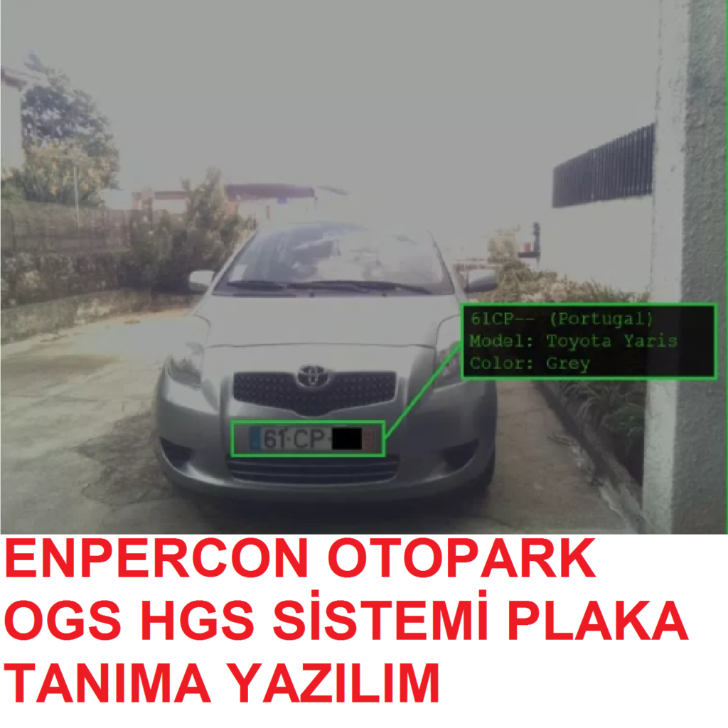 Otopark OGS HGS Sistemi Plaka Tanıma Yazılım